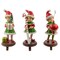 Northlight Standing Christmas Elves Stocking Holders - 8.5" - Set of 3